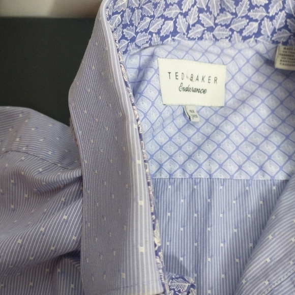 Ted Baker Endurance Button Up Shirt, size 15.5 32/33 - Picture 7 of 12